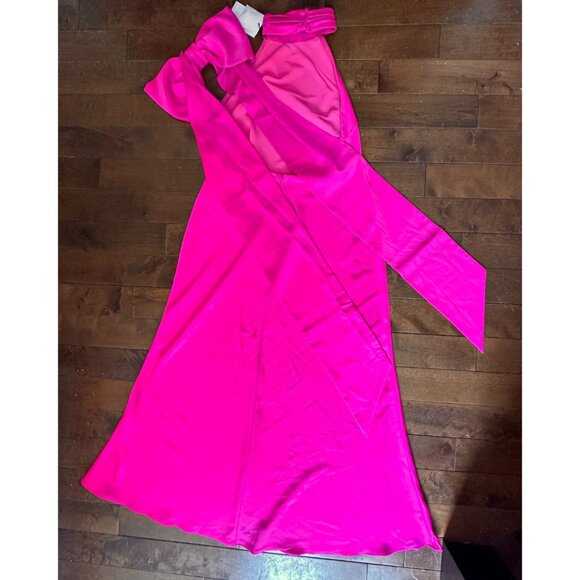 Evianna Satin Gown MISHA | Size Large (US 8-10) - Picture 13 of 13